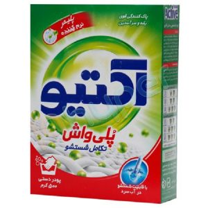 پودر رختشویی دستی اکتیو مدل Poly Wash مقدار 500 گرم
