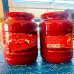 رب گوجه فرنگی شیشه 1350 گرم ماه چین 6 عددی