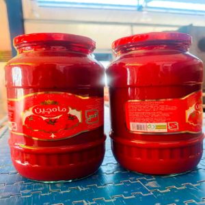 رب گوجه فرنگی شیشه 1350 گرم ماه چین 6 عددی